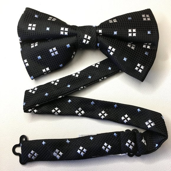 JON VANDYK HOLLAND Vintage Vibe Semi-Butterfly Bow Tie ▶◀ 𝔹ℝ𝔸ℕ𝔻 ℕ𝔼𝕎! - Picture 1 of 9